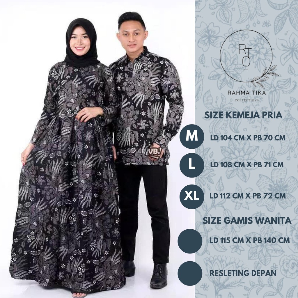 Termurah Maura Couple - Sania Ruffle Batik Couple Ori Ndoro Jowi Dnt Garansi Termurah Shopee - VE0MpBT7xXz85D