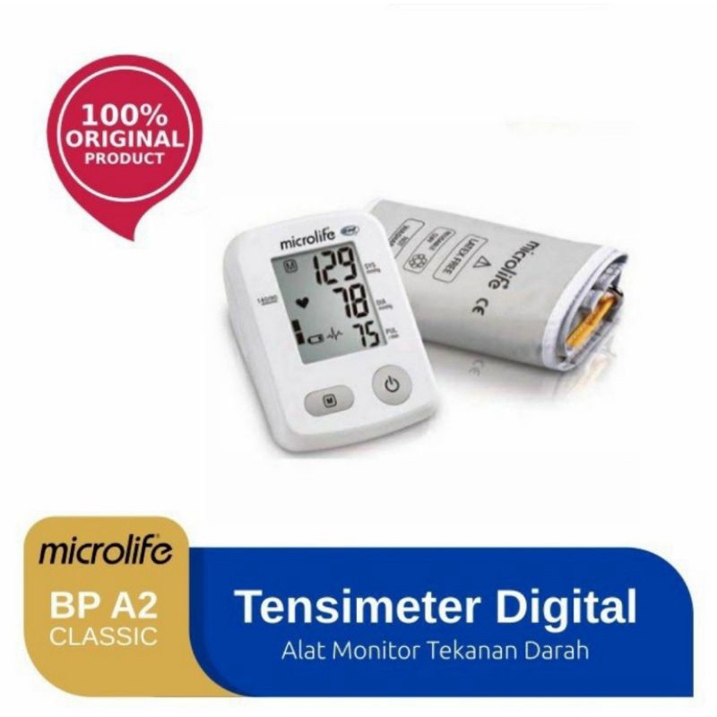 Tensi Meter Digital Microlife BP A2 Classic