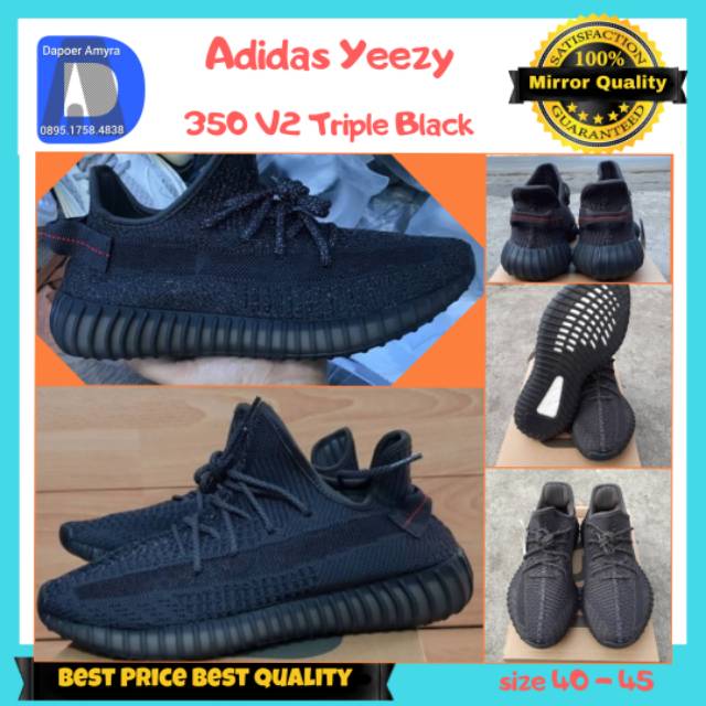 adidas yeezy triple black v2