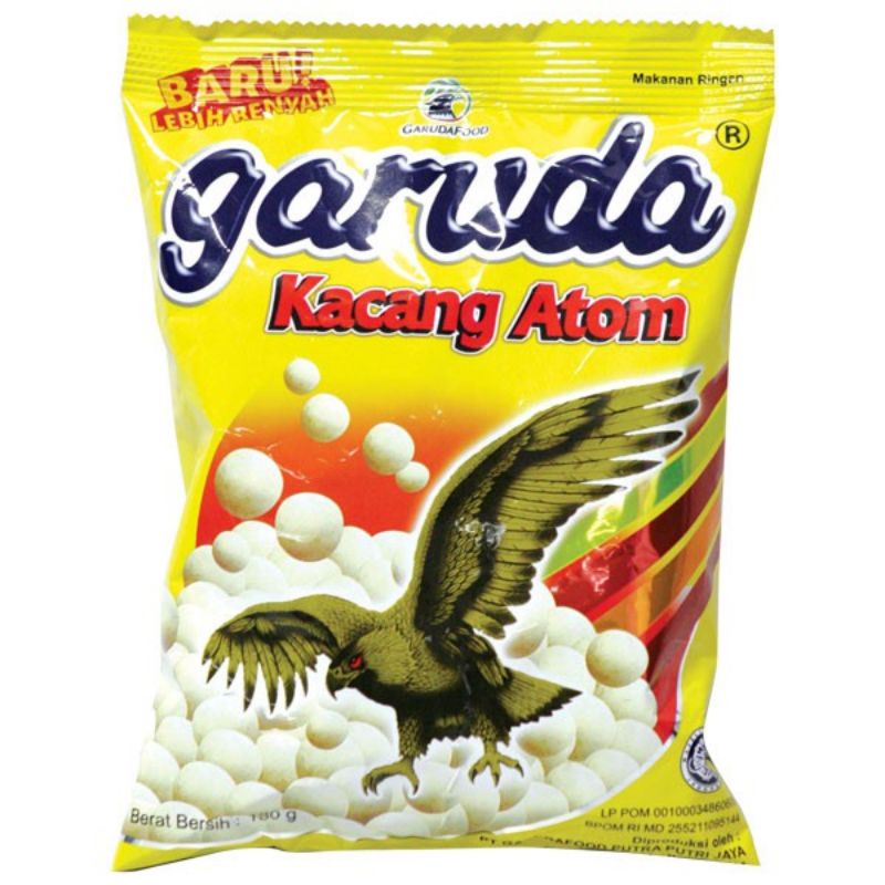 Garuda kacang atom original 110 + 20 gram