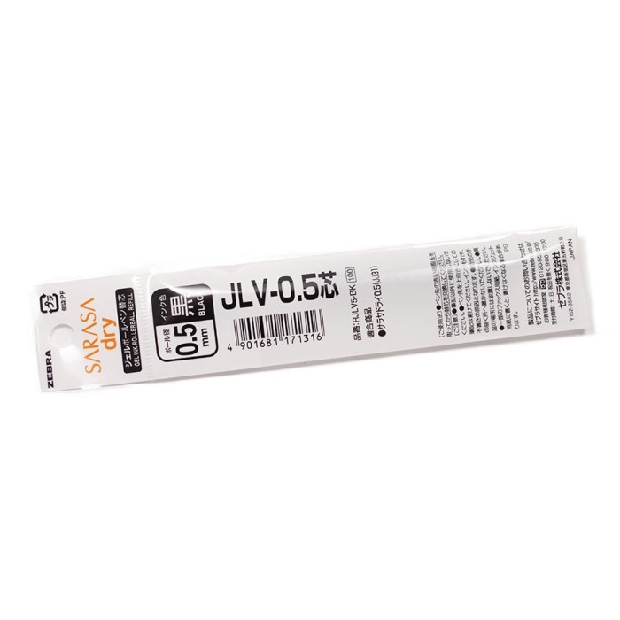 

Refill Zebra Sarasa Dry 0.5 mm Isi Ulang Pulpen JLV-0.5