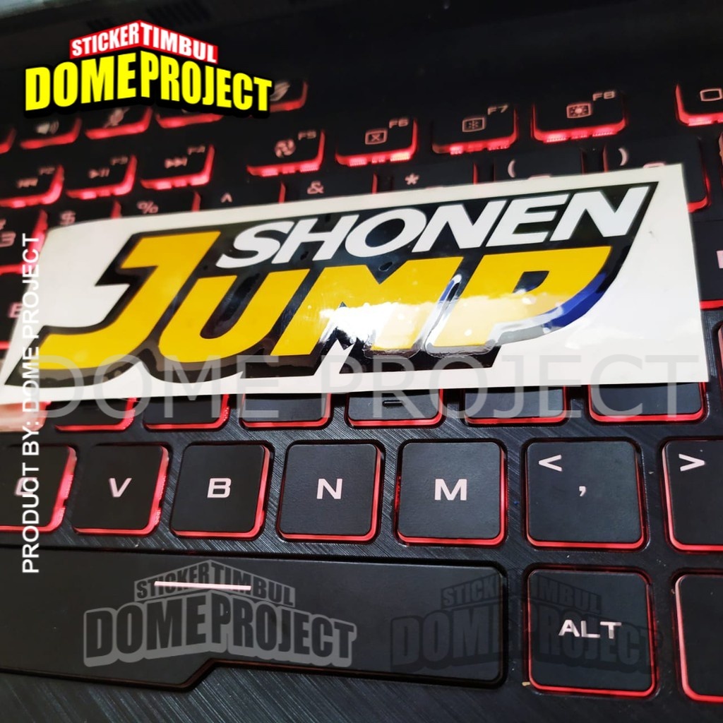 SHONEN JUMP STIKER CUTTING STICKER MOBIL OUTDOOR KUALITAS IMPORT AKSESORIS SEPEDA MOTOR