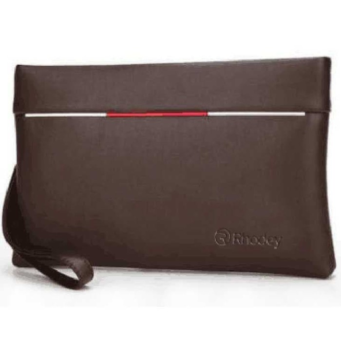 

Tas Genggam Dompet Kulit Clutch Bag Size Large Rhodey - Brown