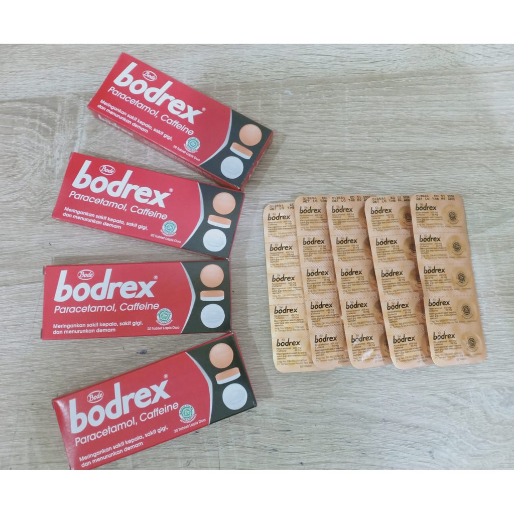 BODREX TABLET PER PAPAN