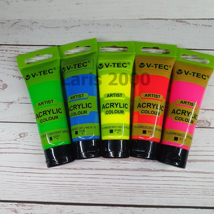 

Cat Akrilik Fluorescent / Neon V-tec 35ml Acrylic
