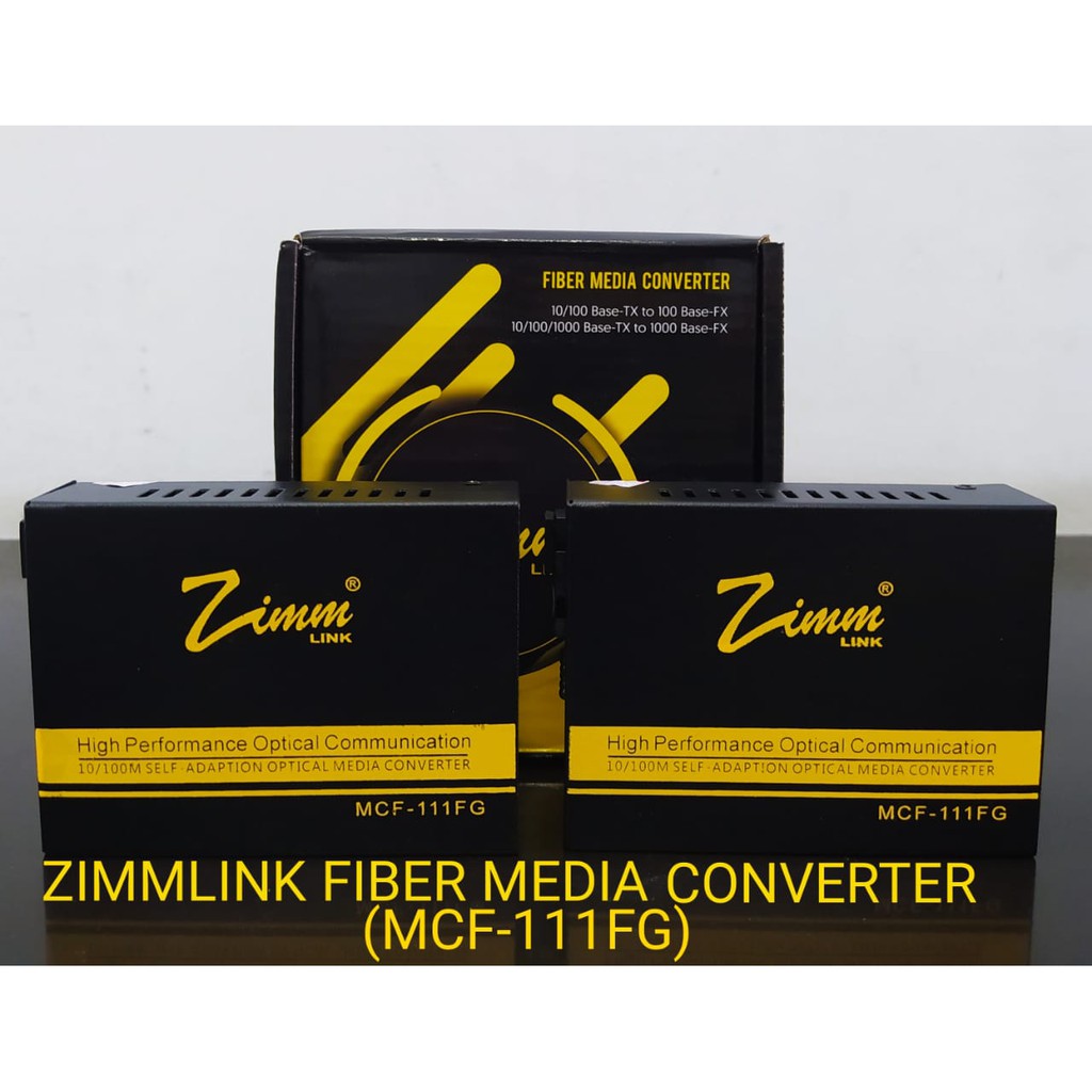 Zimmlink Media Converter ZCF111FR-AB