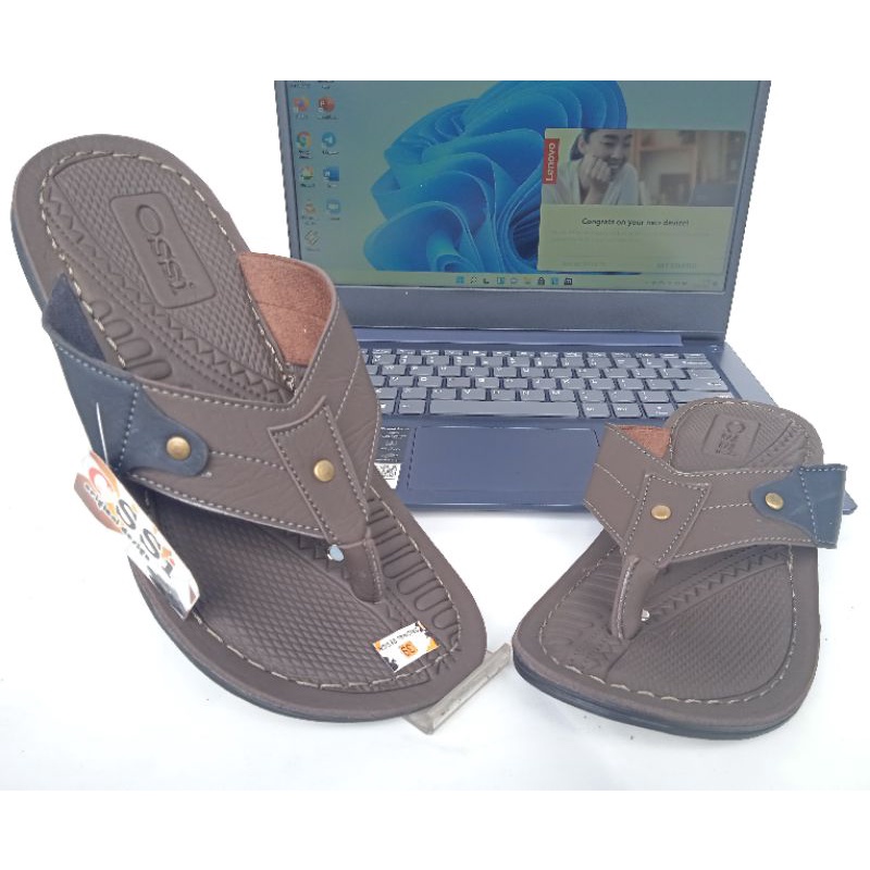 SANDAL PRIA LAKI OSSI INSOLE