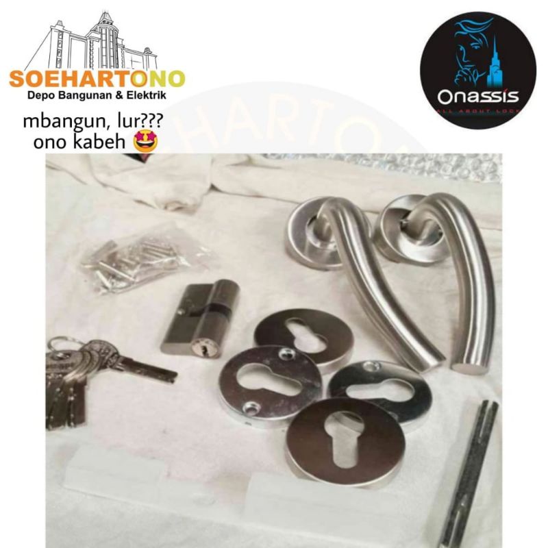 Handle Set Onassis Sorento Type KP SRT 686 SS+BD