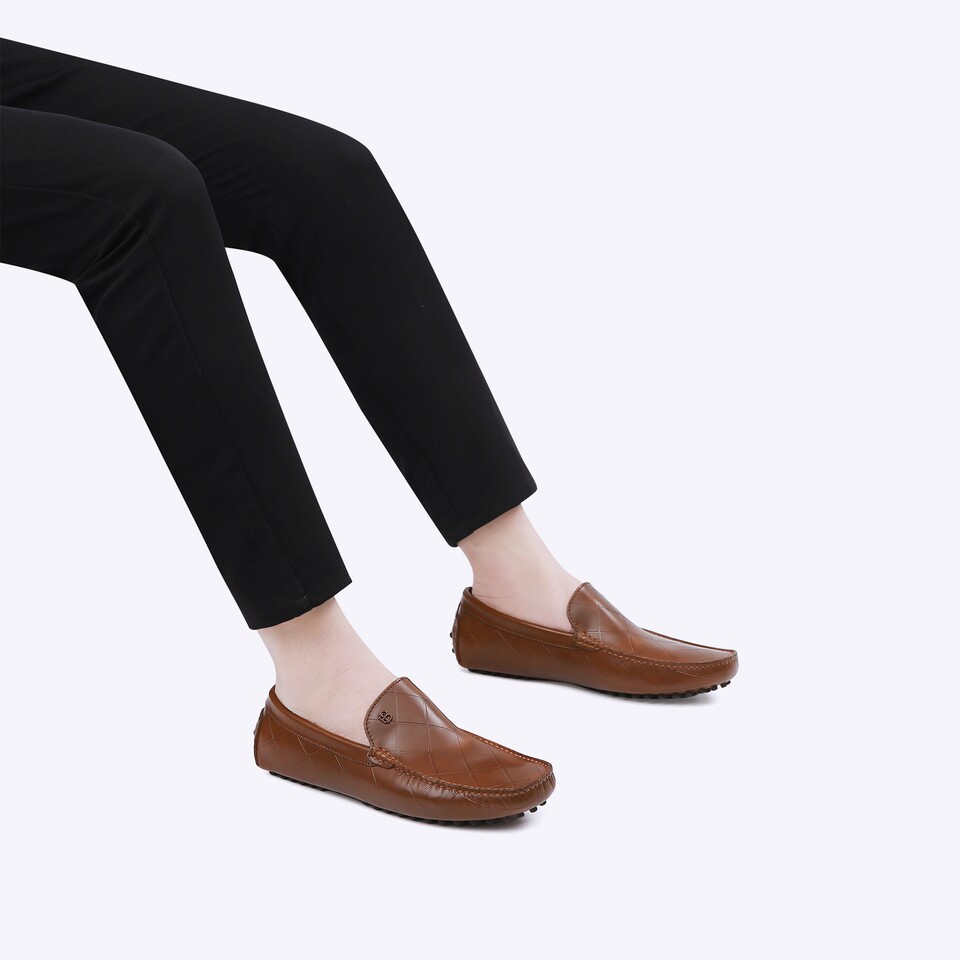 SEPATU PANSUS KULIT EVERBEST PRIA ORIGINAL LOAFER BRANDED COKLAT EM53