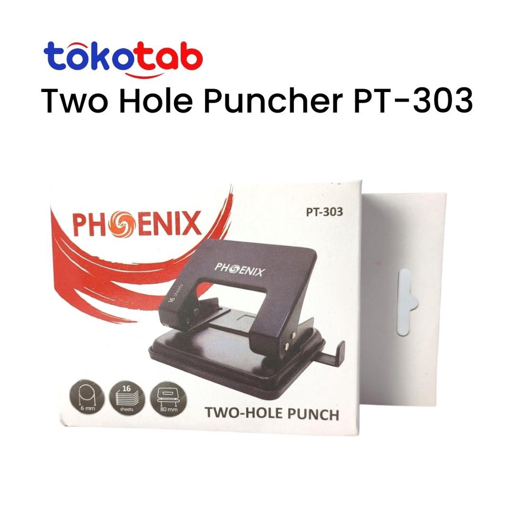 

Tokotab - Two Hole Puncher / Pembolong Kertas/ Perforator PT-303
