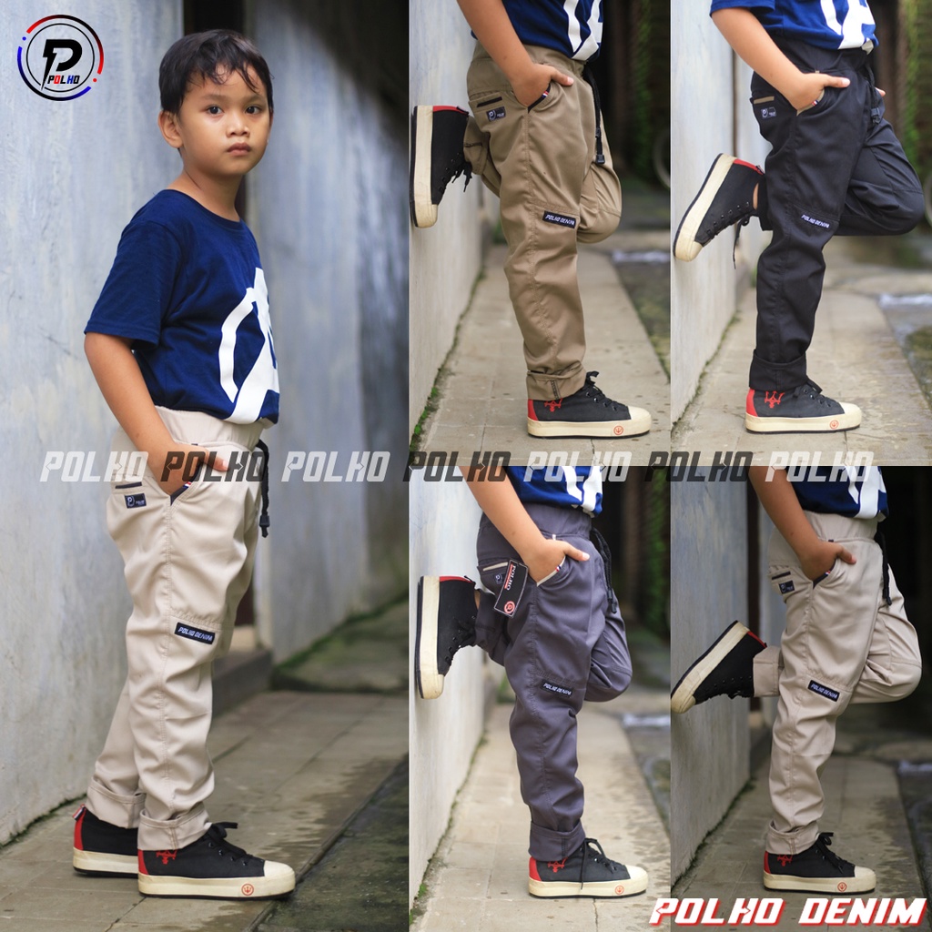 Celana Chino Anak Panjang usia 1-14tahun