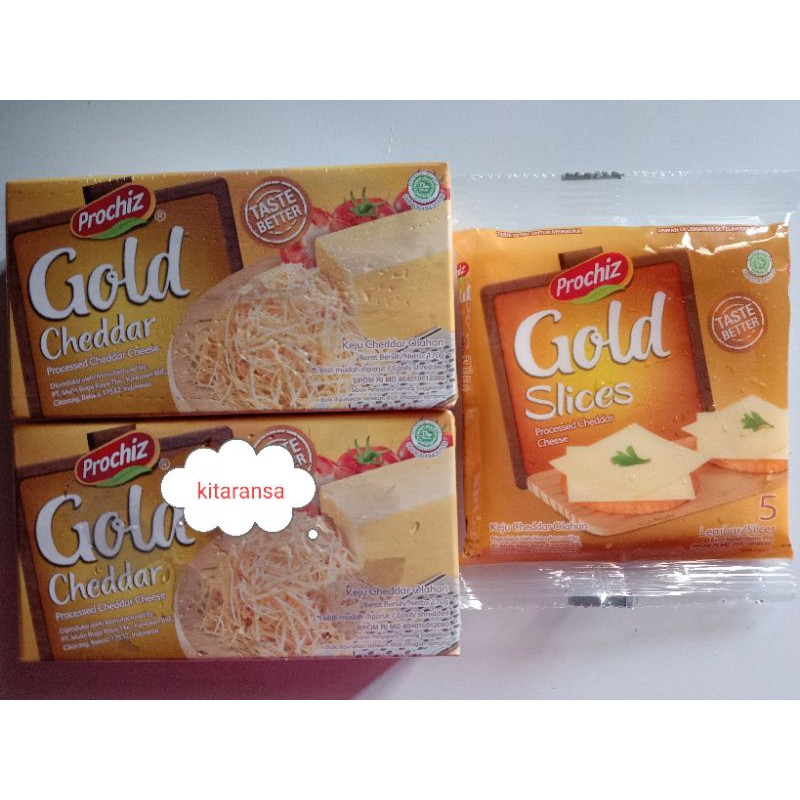 Keju Kraft All In One/Cheddar Prochiz Gold/Keju Slices