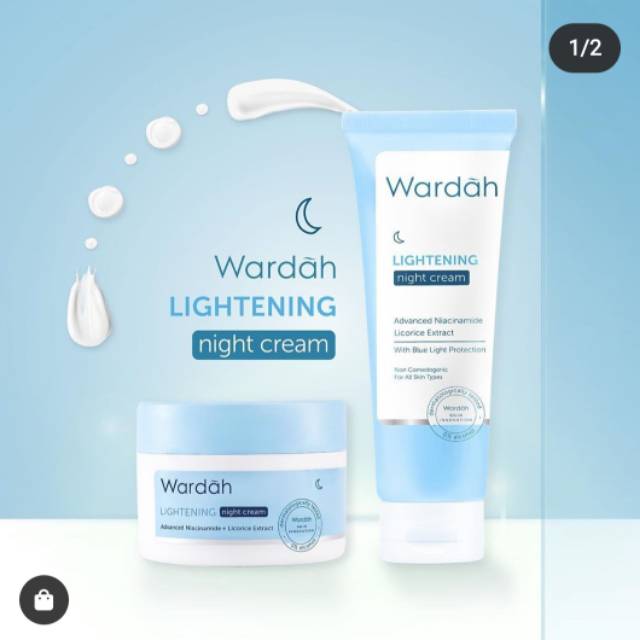LIGHTENING NIGHT CREAM WARDAH