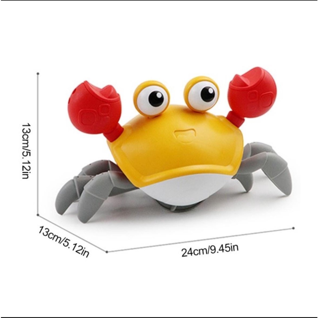 Mainan Anak Kepiting Berjalan Air dan Darat Cute Crab / Gurita Octopus Berjalan