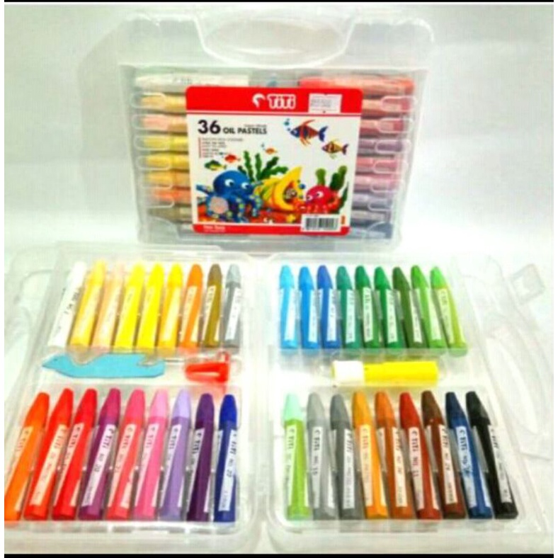 

Crayon TITI / OIL PASTEL 36 WARNA