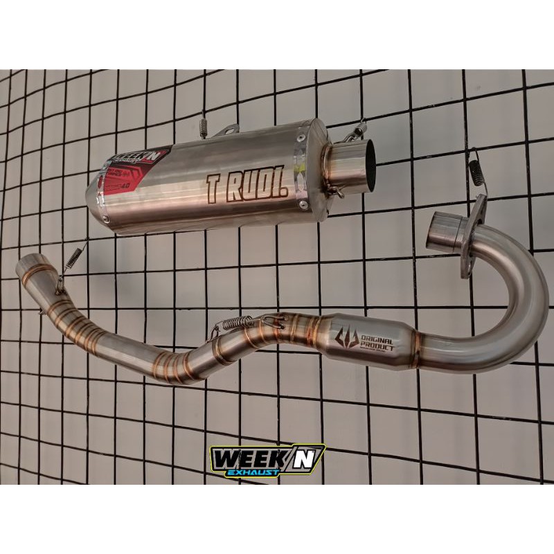 knalpot KLX TIGER KLX BF 150 crf150L WR155r original BORE UP sampai62