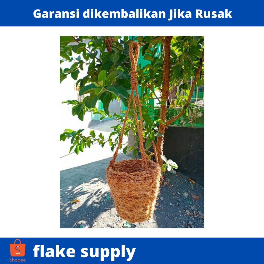 Pot Gantung Anggrek Murah Pot Anggrek Gantung Pot Dendrobium Pot Sabut Kelapa Murah Besar