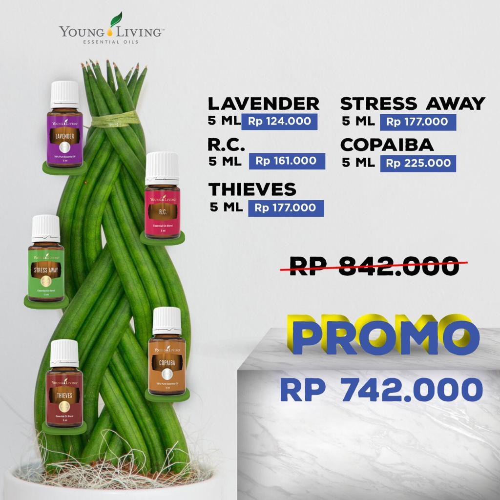 Promo Paket 5 Oil YoungLiving