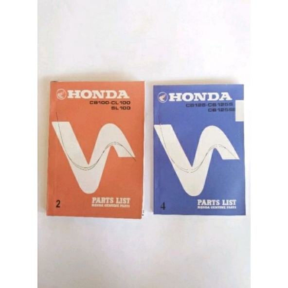 parts list honda cb100 part list honda cb125 part list honda cl100 sl100
