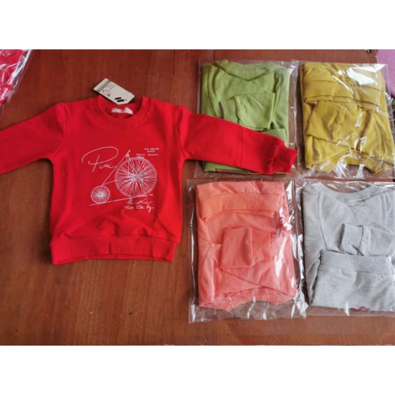 SWEATER ANAK COWOK IMPORT/ATASAN TANGAN PANJANG COWOK IMPORT SIZE 6BLN-3THN