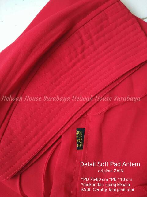 (Original ZAIN) TRIVIA Jilbab Khimar Syar'i Cerutty 3 Layer-1