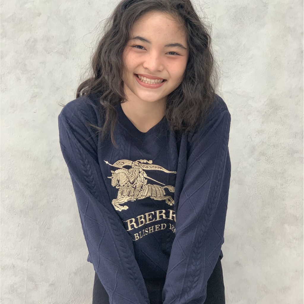 Sweater Rajut wanita / Sweater IMPORT / Atasan Sweater Burberry