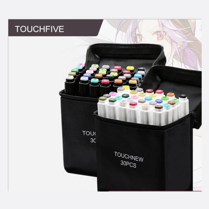 

Limited Touchfive 30 Pcs Dual Marker Trendi