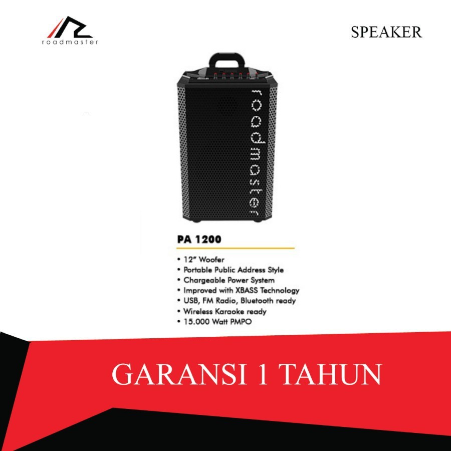 SPEAKER ROADMASTER PA 1200