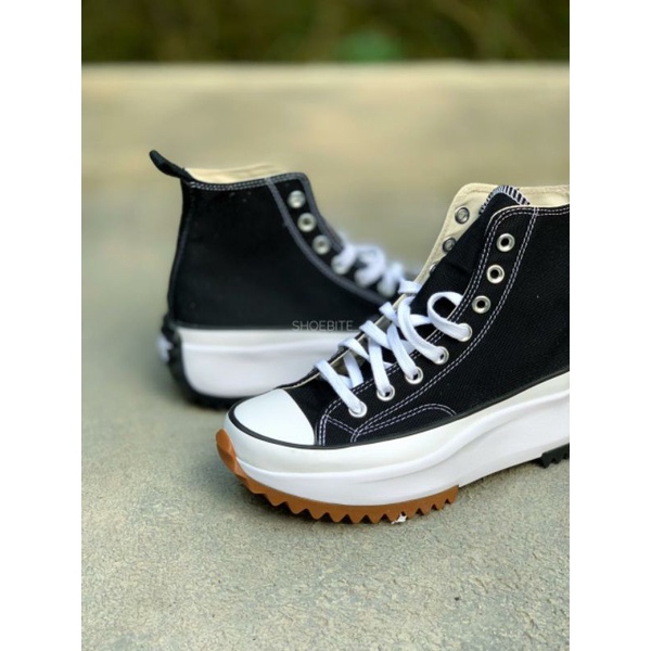 CONVERSE RUN STAR HIKE LUGGED BLACK WHITE