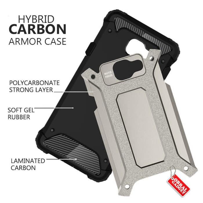 Samsung Galaxy A5 2016 Hybrid Shockproof Slim Armor Hard & Soft Case