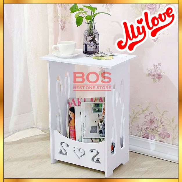 Rak Meja/Rak Majalah/Rak WPc Shabby Chic JM027