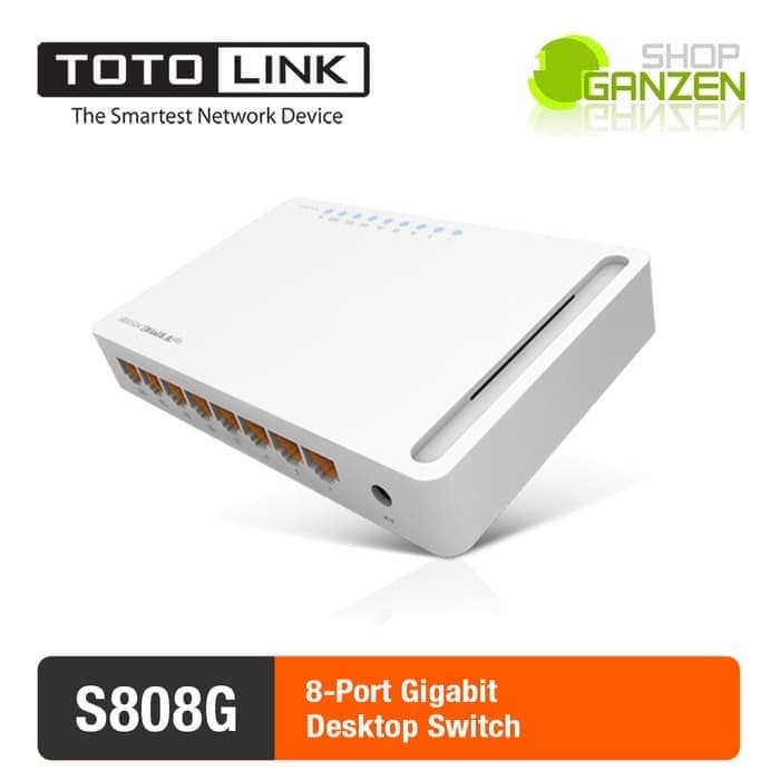 Totolink S808G - 8 Port Gigabit Desktop Switch