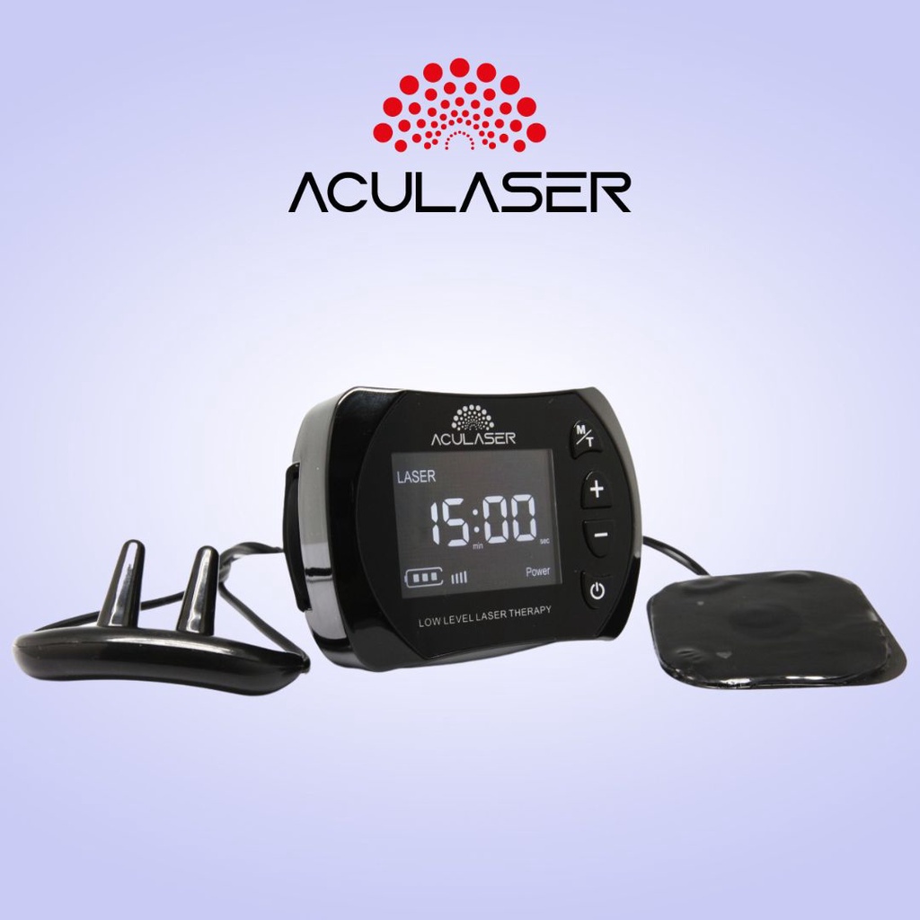 ACULASER ULTIMATE + NMES THERAPY DEVICE ORIGINAL 14 TITIK MATA LASER TERAPI TEKNOLOGI LASER MEMBANTU PEMULIHAN STROKE DIABETES HIPERTENSI KELUARGA DR LASER