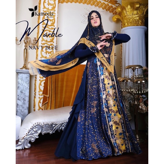 MARBLE SERIES (NYIFW) ORIGINAL KAMEELA HIJABKU
