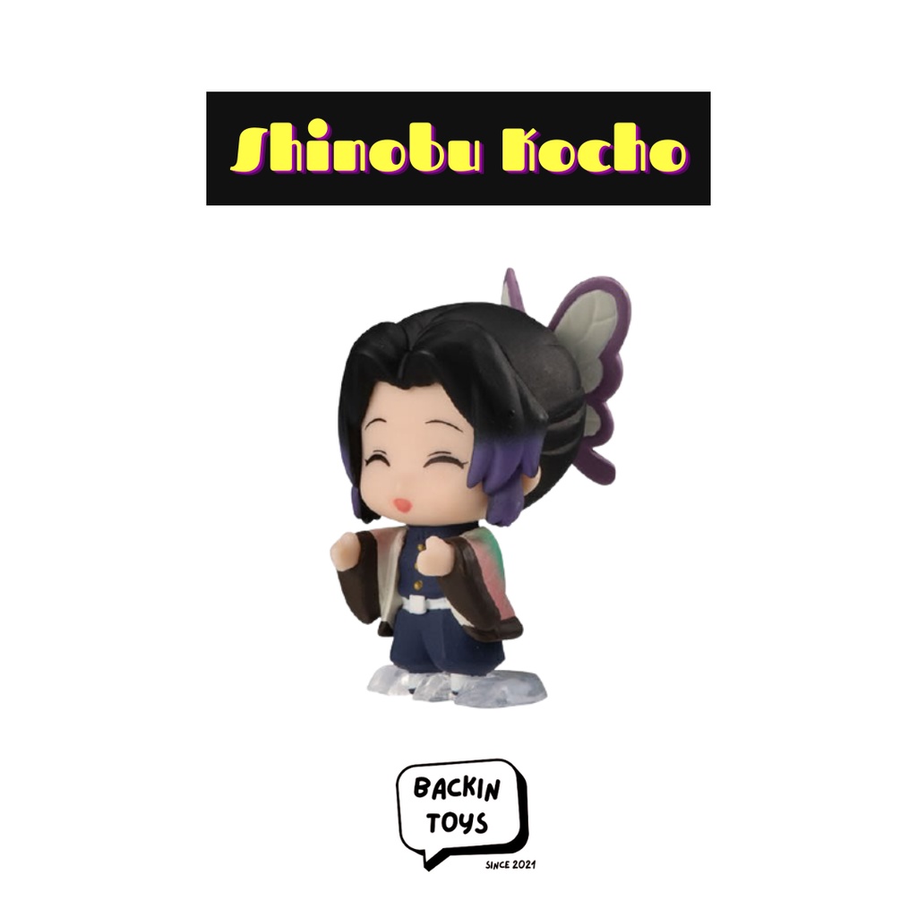 Action Figure Kimetsu no Yaiba Narabundesu 2 Gacha - Shinobu Kocho