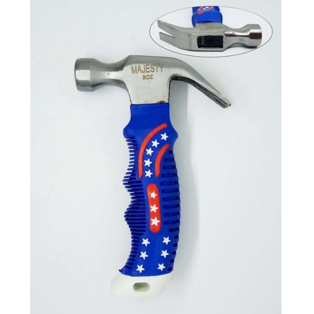 palu kambing mini cebol gg karet 1/2 lb (8oz) polos usa majesty