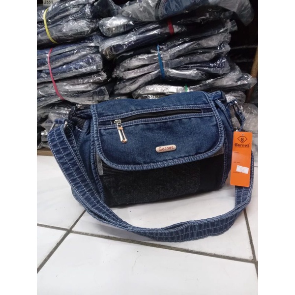 Tas Selempang wanita Bahan jeans-Tas Selempang Perempuan