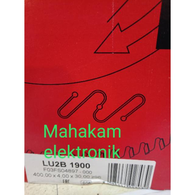 gergaji freud LU2B-1900 diameter 400 mata 96 murah    diameter gergaji 400 mm  tebal mata gergaji 3.