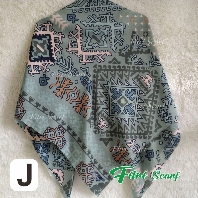 Jilbab PILIH WARNA UMAMA LASER VOAL NARITA hijab motif krudung segiempat motif umama scarf D 2-J