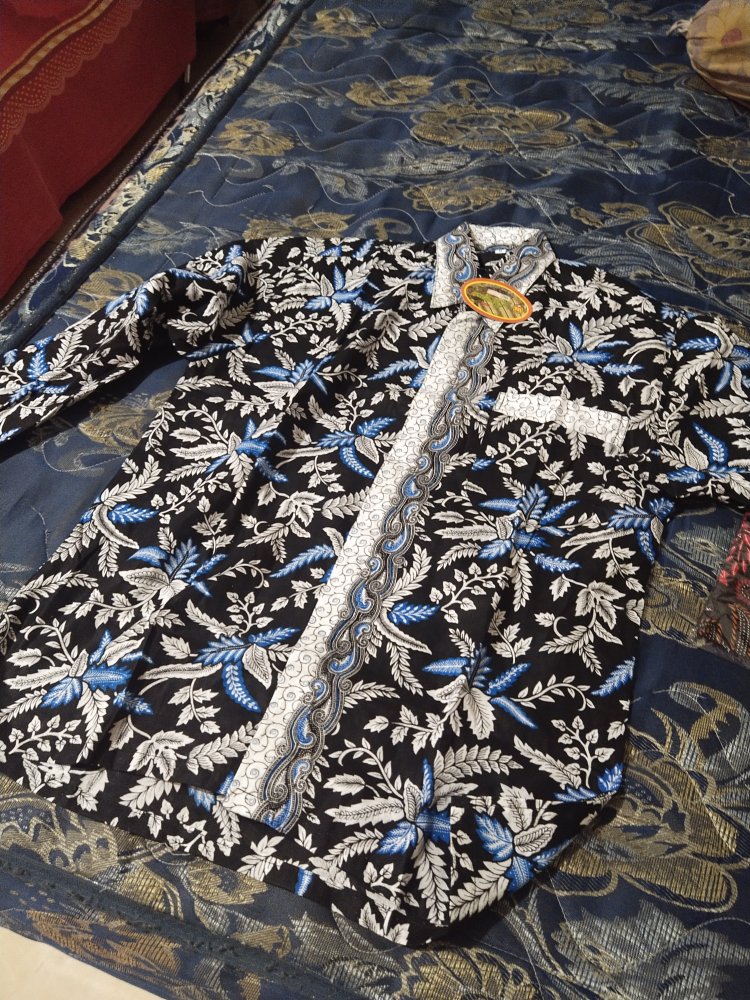 Maura Couple Sania Ruffle Batik Couple Ori Ndoro Jowi Garansi Termurah Shopee Kebaya Modern Seno 215