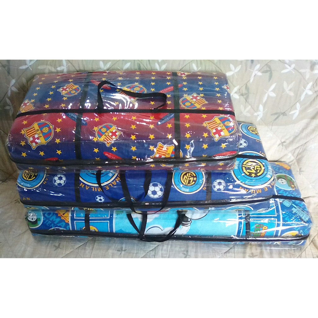 BAYIE - Kasur Lipat PREMIUM 80 x 180 x 5 cm/Kasur Lantai/Matras Lipat/Travel Bed/Ranjang Serba