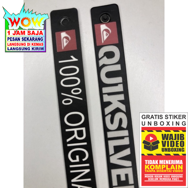 

QUIKSILVER LABEL TAG HANGTAG PREMIUM CO 1X DI KIRIM 600PCS
