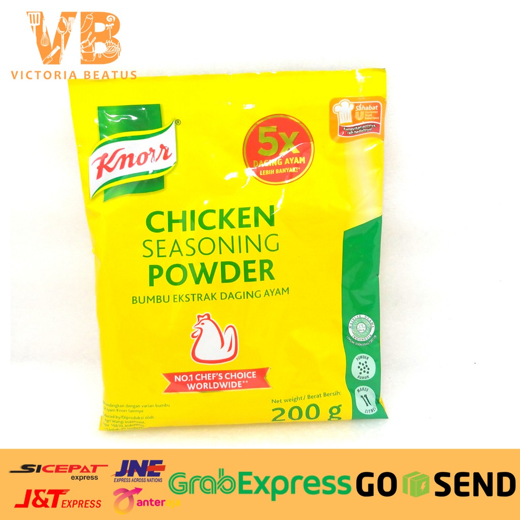 

CHICKEN SEASONING POWDER 200G BUMBU EXTRAK DAGING AYAM KNORR