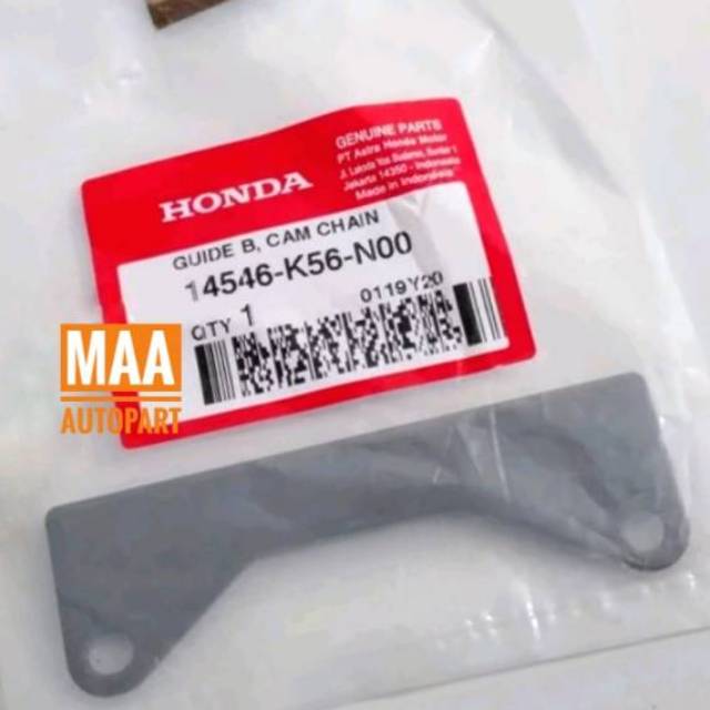 Guide B Cam Chain Besi Bantalan Tahanan Rantai Keteng CBR150R CBR 150R 14546K56N00 Asli