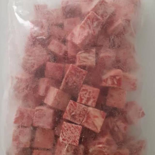 

Saikoro Wagyu 500gr kualitas premium