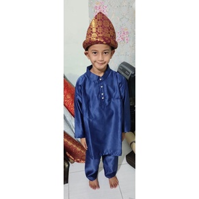 SET ANAK PRIA MELAYU TANGAN PANJANG SET CELANA