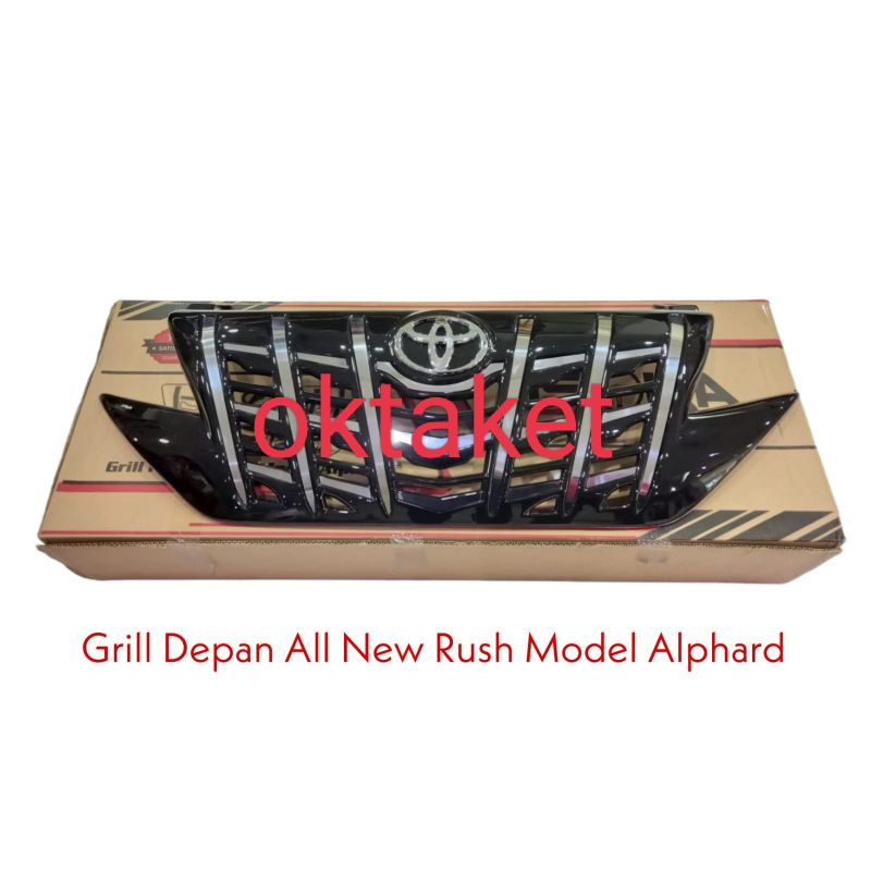 grill depan All new Rush Terios 2018 2020 2021 2022 Model Alphard