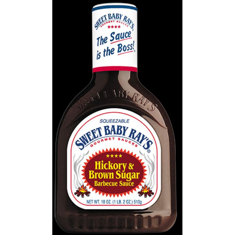 

SWEET BABY RAY'S HICKORY & BROWN SUGAR 510GR