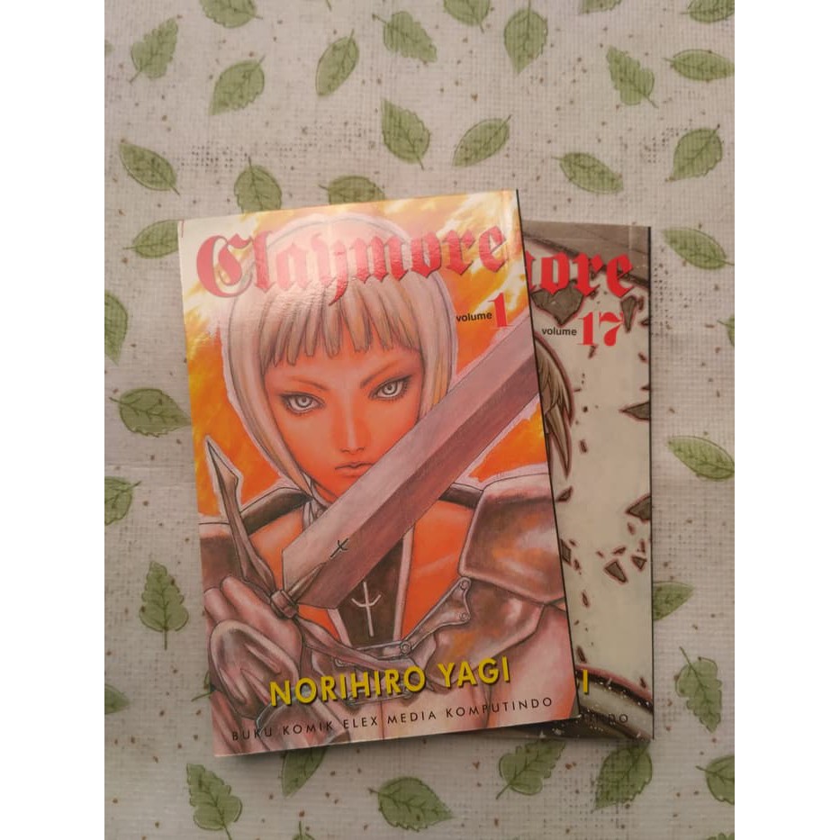 Komik Set : Claymore by Norihiro Yagi