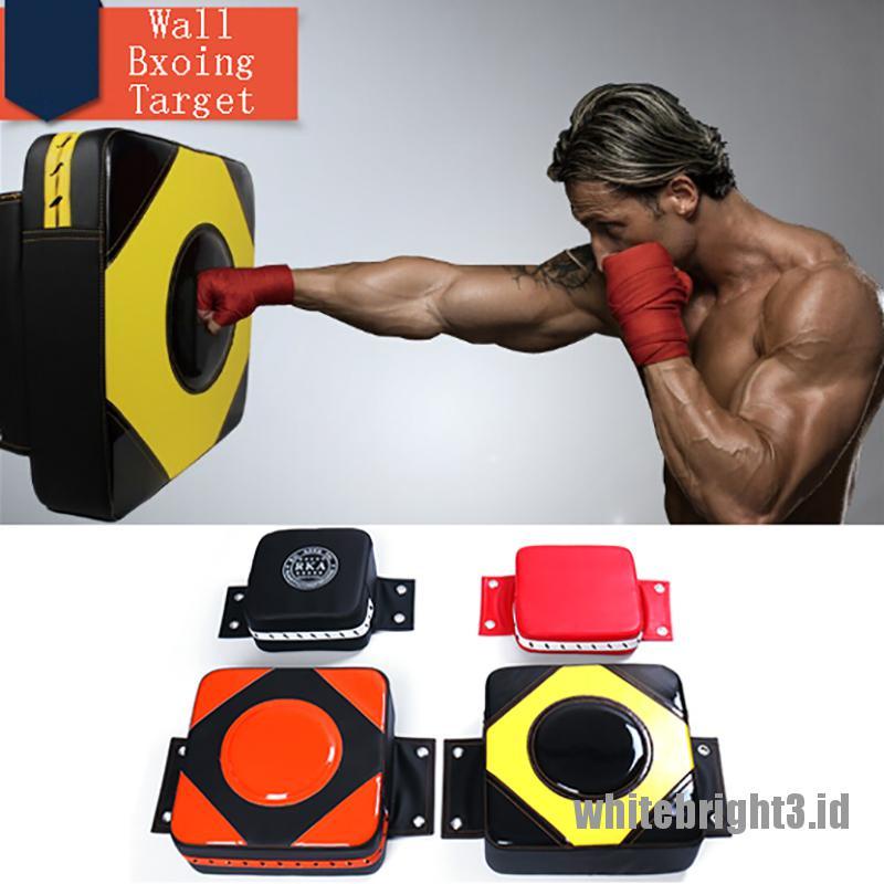 &lt;&lt;WHITE&gt;&gt; Wall Punching Pad Boxing Punch Target Training Sandbag Sports Dummy Bag Fighter